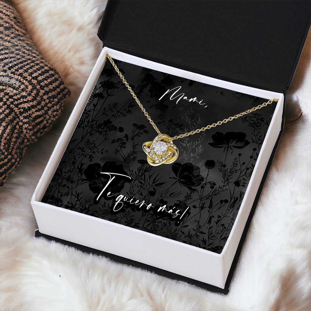 Black Fields Spanish Mami Mother's Day Pendant Birthday Gift