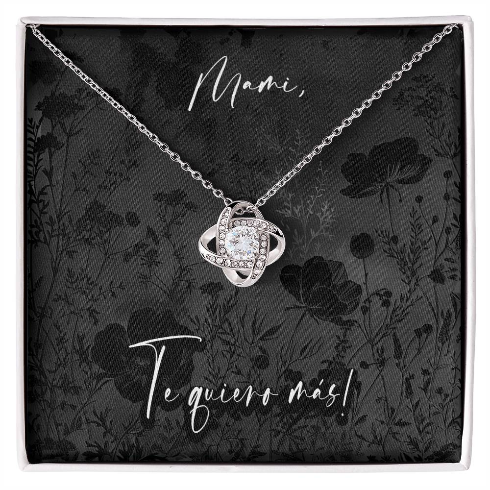 Black Fields Spanish Mami Mother's Day Pendant Birthday Gift