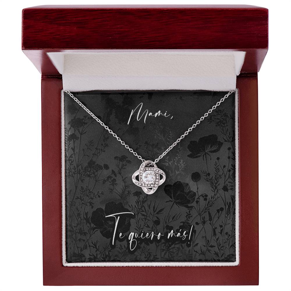 Black Fields Spanish Mami Mother's Day Pendant Birthday Gift