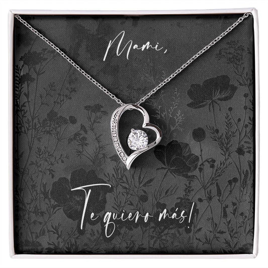 Black Fields Spanish Mami Mother's Day Pendant Birthday Gift